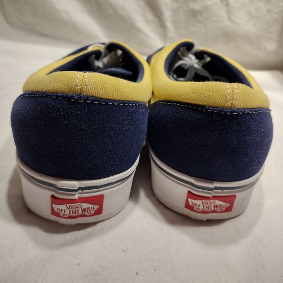 🌎 Vans || ComfyCush Era Low Top Yellow/Blue - Picture 5 of 8